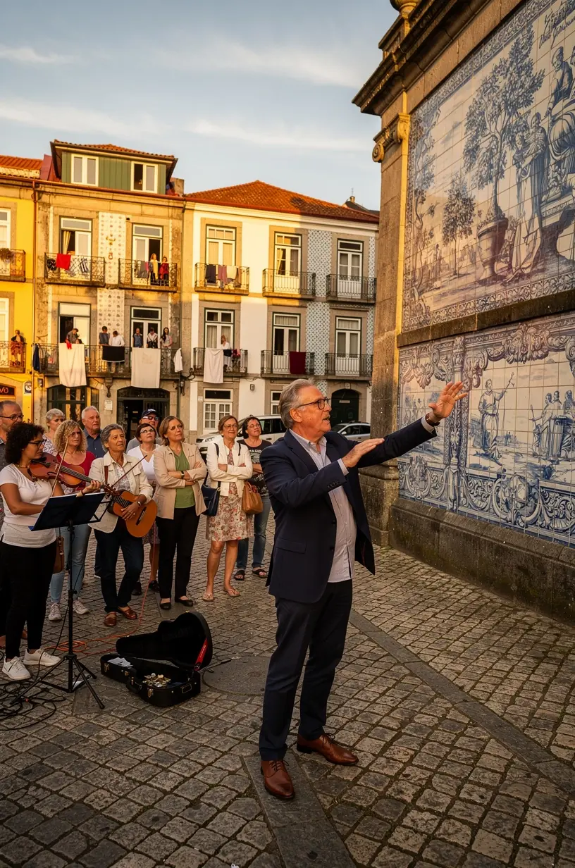 Public transport map with European city landmarks